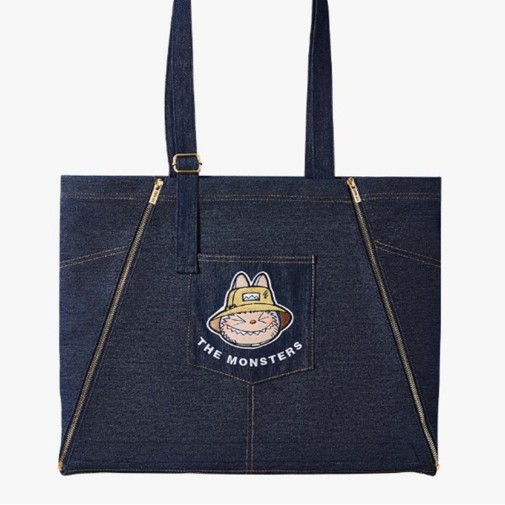 The Monsters Fall in Wild Series - Denim Apron Bag - New and Sealed